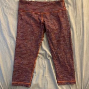 Size 10 multicolored Lululemon tights